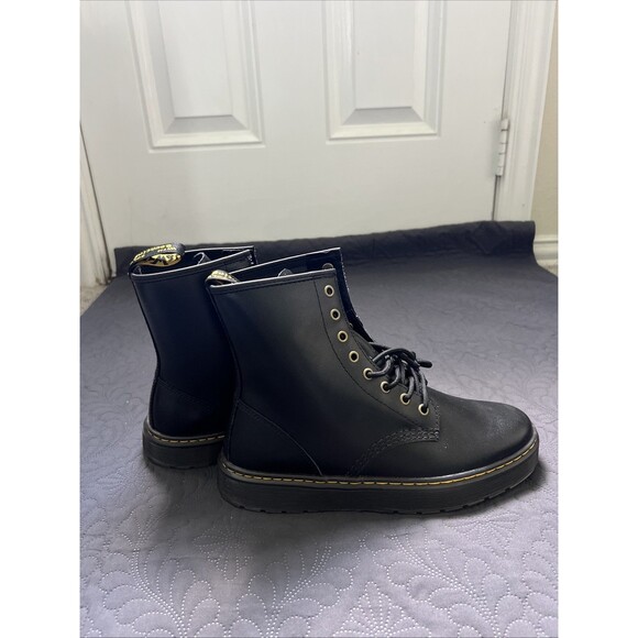 Dr. Doc Martens Zavala Black Combat Boots Men US 9 /Women US 10 NWOB Gorpcore main image 10